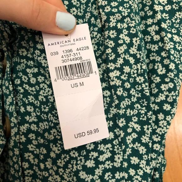 american eagle floral jumpsuit - Picture 4 of 6